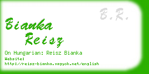 bianka reisz business card